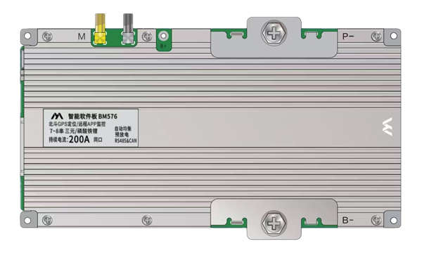 BM576A | Truck Start & Parking AC | 7-8 strings | 200A | 4G&GPS | RS485 | NTC